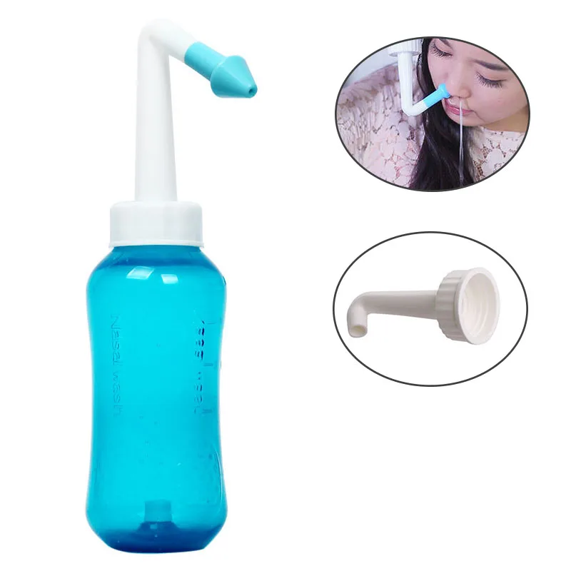 

300ML Nasal irrigator Nasal Rinse Bottle Nasal Wash Cleaner Nose Protector Avoid Allergic Rhinitis Adults Children Neti Pot