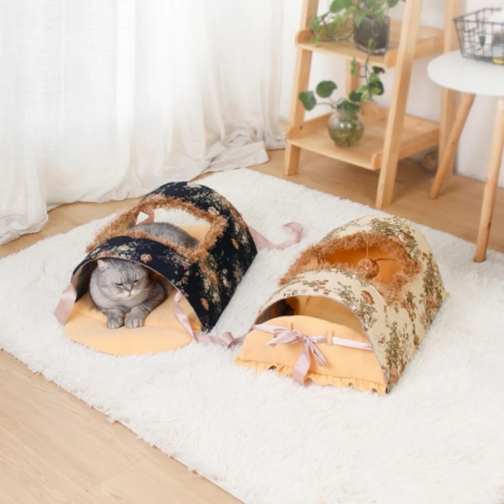 

Cat Tunnel Four Seasons Rolling Floor Dragon Cat Toys Semi-Enclosed Cat Supplies Pet Access Cat Kennel