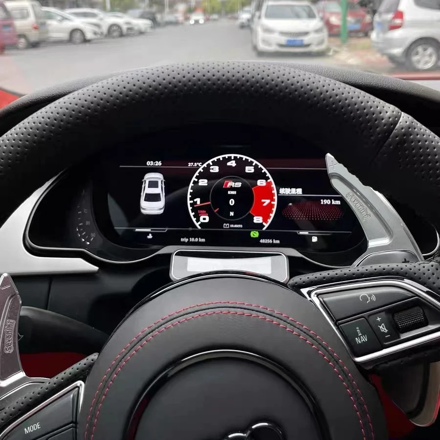 10 25 дюймовый ЖК-дисплей CARPLAY цифровой Виртуальный кабина кластер для Audi A5 S5 2008-2016