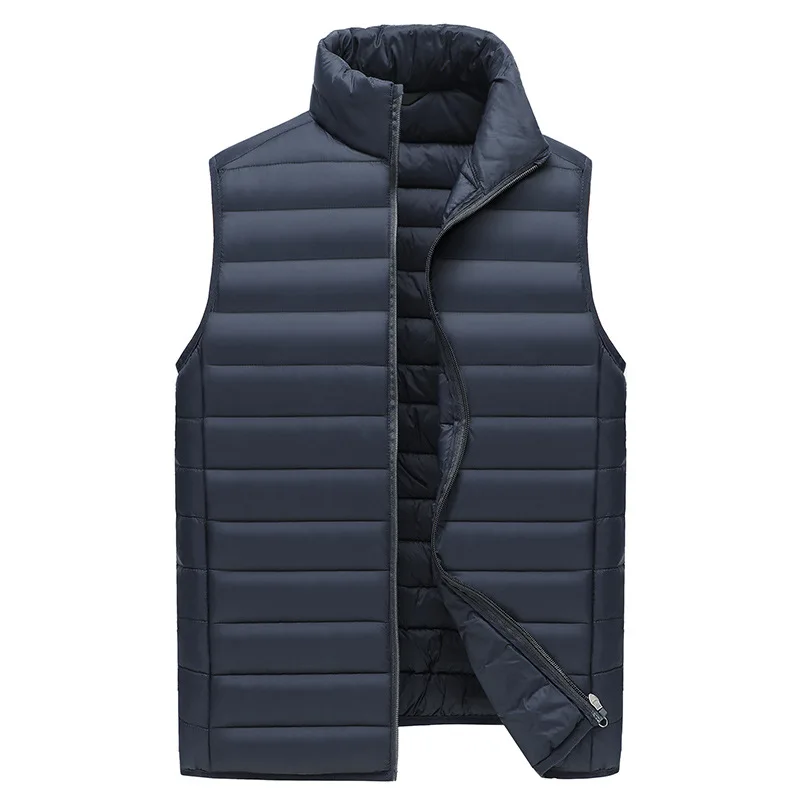 New Cotton Vest Men's Light Cotton Jacket Winter Warm Vest Sleeveless Vest Men's Cotton Casual Jacket Men Jacket