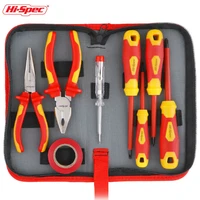 hi spec insulated electrician tool pliers multitool electrician tools cutting pliers wire stripper crimper cable cutter tool set