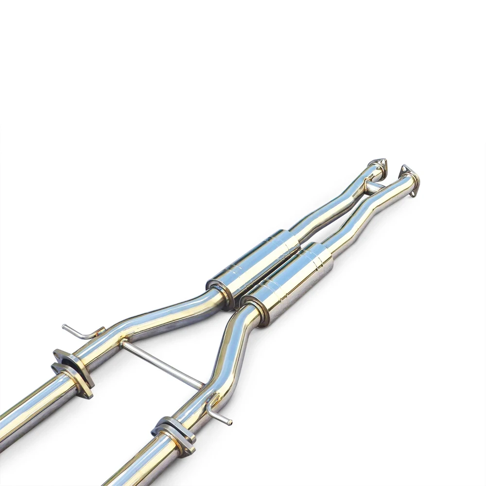 Для Kia Stinger 3.3T 2018-2024 гоночный глушитель выхлопной трубы из нержавеющей стали с