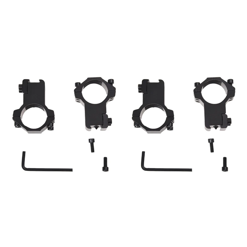 

4 X Scope Mounting Ring Mount Ring For 11Mm Rail
