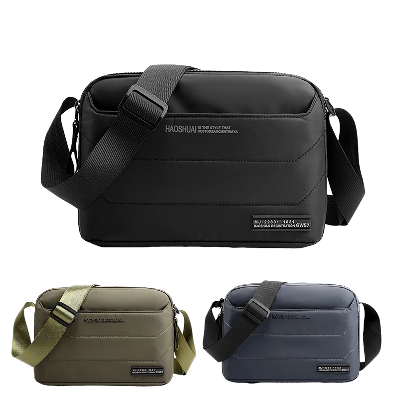 

Multifunctional Shoulder Bags For Men Fashion Casual Men's Bag Nylon Messenger Sports Small Bag Business Travel Backpack Male