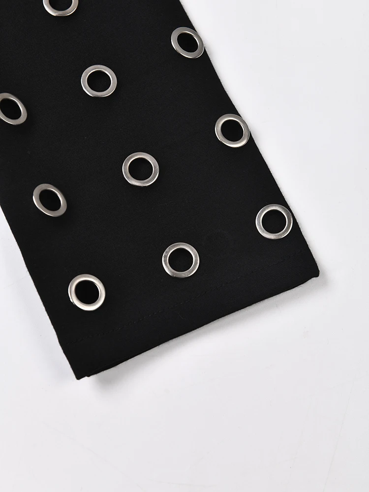 Женский длинный тренч EAM с поясом и длинными рукавами