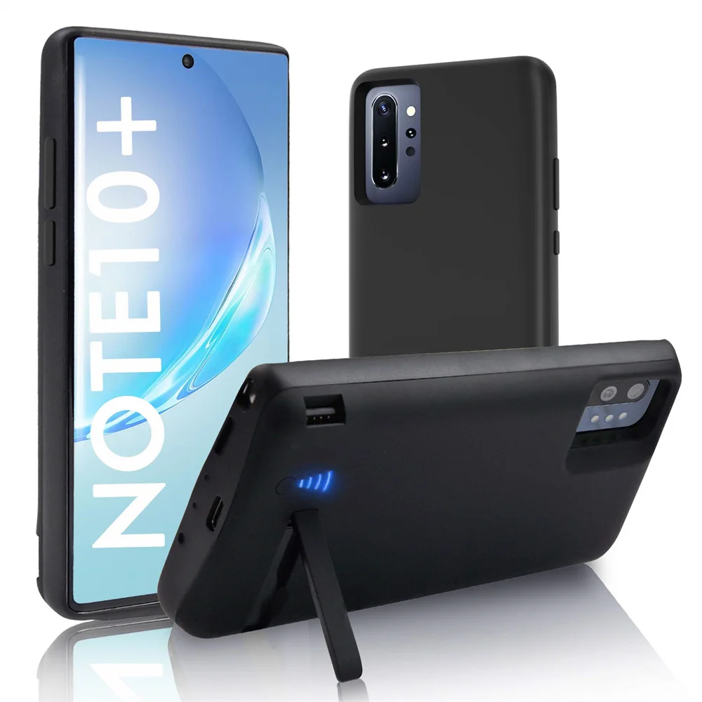 

Power Bank Case For Samsung Galaxy Note 10 Plus Shockproof Charger Phone Battery Cases Power Pack Backup Charging 6000mAh