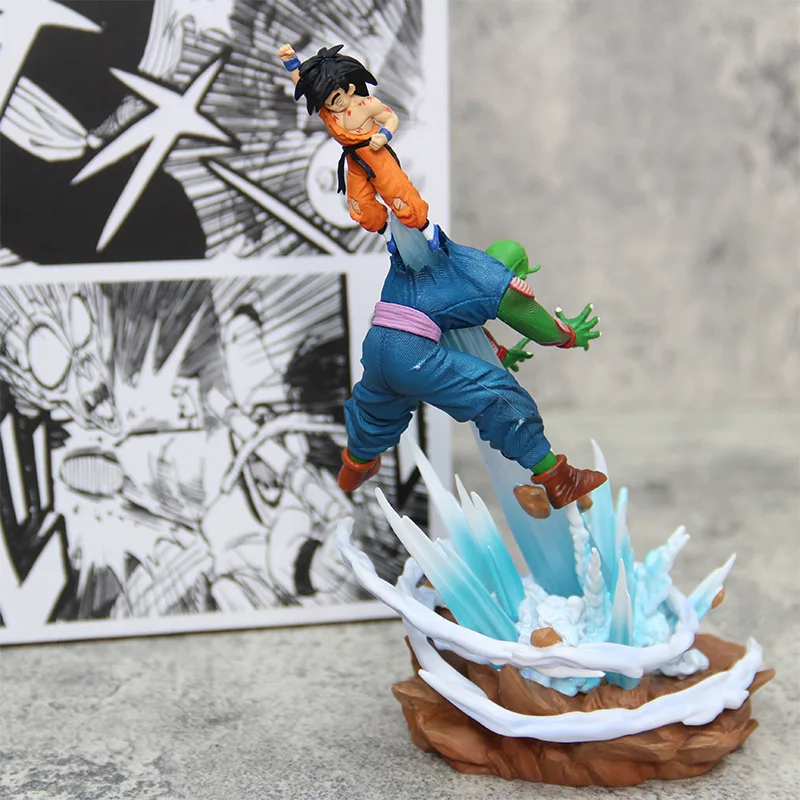 

Dragon Ball Anime Figures DBZ Piccolo vs Son Goku Gk 25cm PVC Figurine Statue Collectible Model Decoration Ornaments Toys Gif