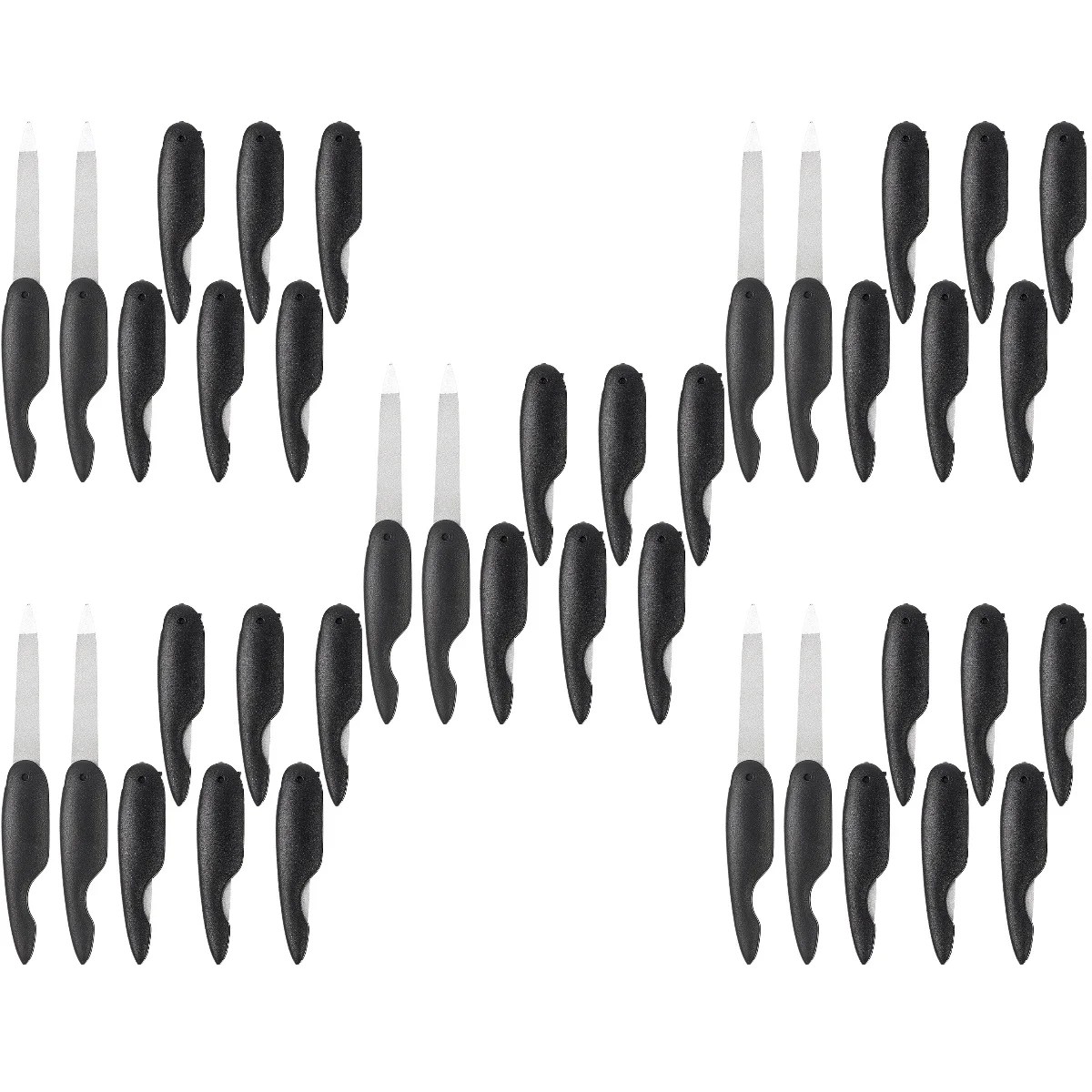 

Folding Nail File Small Double-sided Printing Files Trim Fingernails Polishing Tools