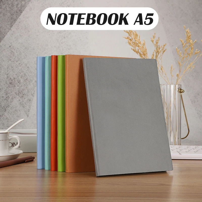 

Soft Classic Notebooks A5,192pages,80gsm,Journals For Writing,Perfect Notepads for Work, Travel, College,Daily Plan Agenda 2023