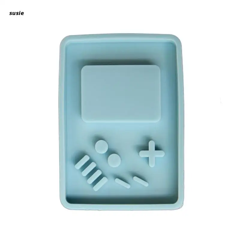 

X7YA Quicksand Game Machine Keychain Silicone Mould Resin Casting Mold for DIY Crafts