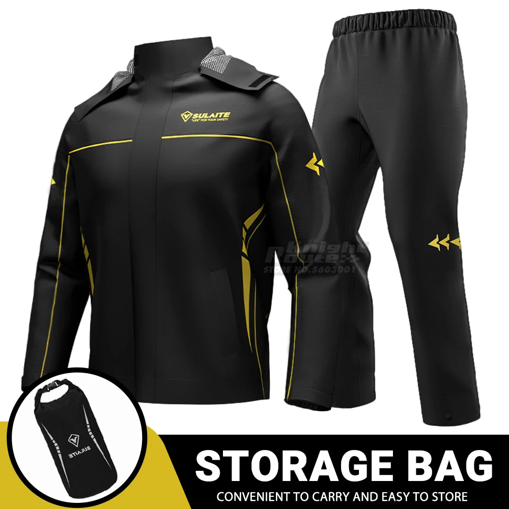 Motorbike Rain Suit Moto Raincoat Rain Coat Jacket Pants Biker Set Rain Waterproof Women Motorcyclist