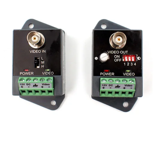 

Одноканальный активный видеотрансмиттер для CCTV HD-TVI CVI AHD active HD video transceiver