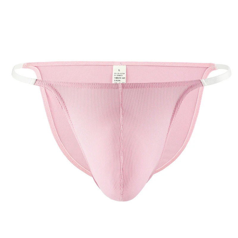 Ice silk men's underwear Briefs breathable shorts 5PCS