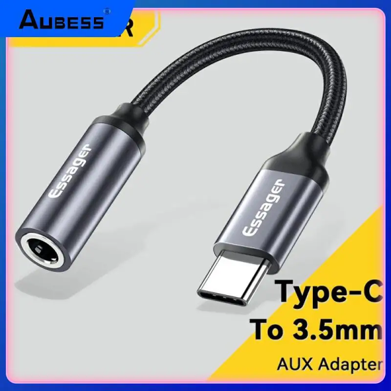 

Typec Interface No Noise Portable Cable Control Type-c Conversion Line Mobile Accessories Groundline Fast Charging Mini Secure