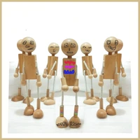 2022 new moveable mannequin model limbs wooden body draw action toys figures home decor artist models jointed doll kid gifts