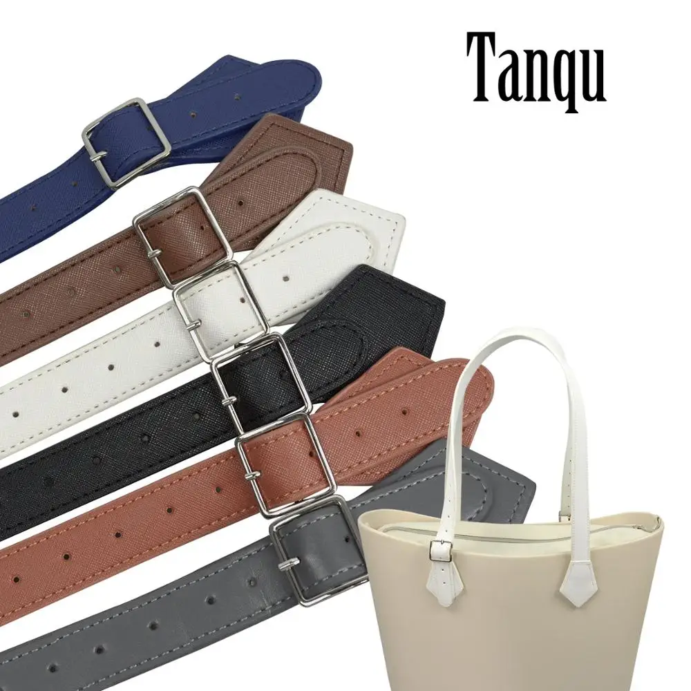 TANQU Diamond Shaped Variable Handle for Obag Long Adjustable Handles with Drop Buckle for O Bag for EVA Bag Body