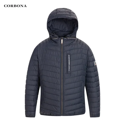 Куртка Corbona мужская осенне-зимняя, Классическая Повседневная Верхняя одежда из хлопка, спортивное пальто оверсайз