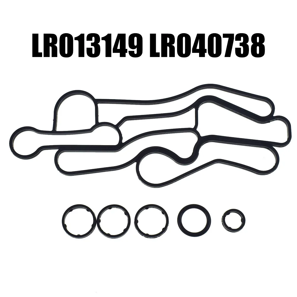 Комплект прокладок для масляного радиатора LR013149 LR040738 резина Range Rover Sport Discovery 3 0 V6