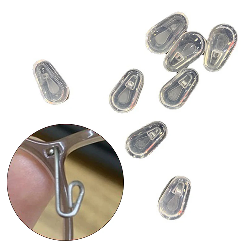 5 пар силиконовые накладки для очков без давления