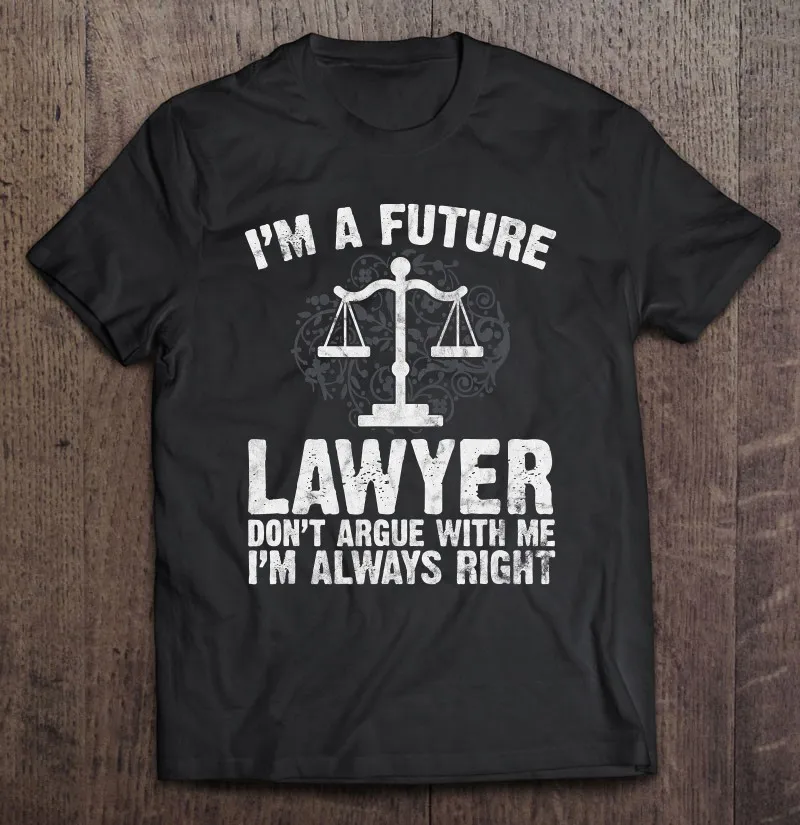 

Я будущий юриста, не спорите со мной, мужские футболки, эстетическая одежда, Аниме Манга, хлопковая одежда, мужские блузки с принтом