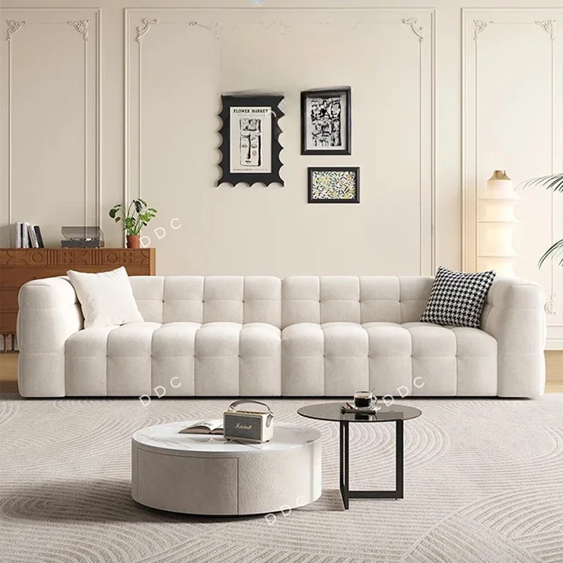 Скандинавский кремовый стиль диван для гостиной современный электрический
