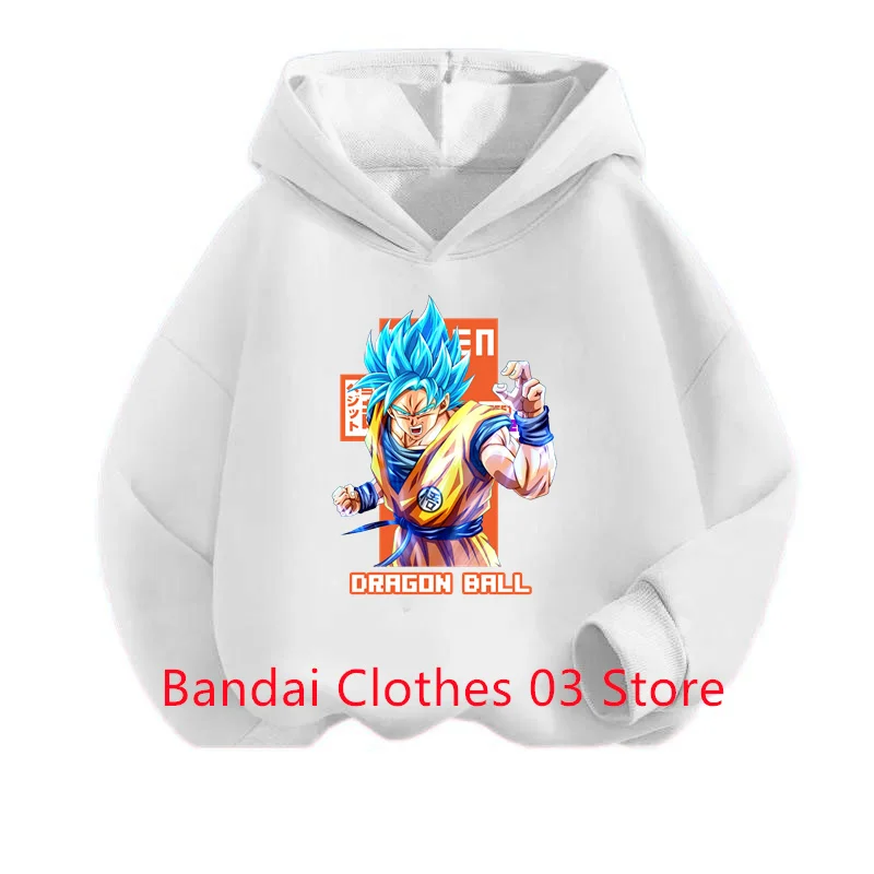 Верхняя одежда для мальчиков и девочек от 2 до 12 лет верхняя Goku Свитшот со