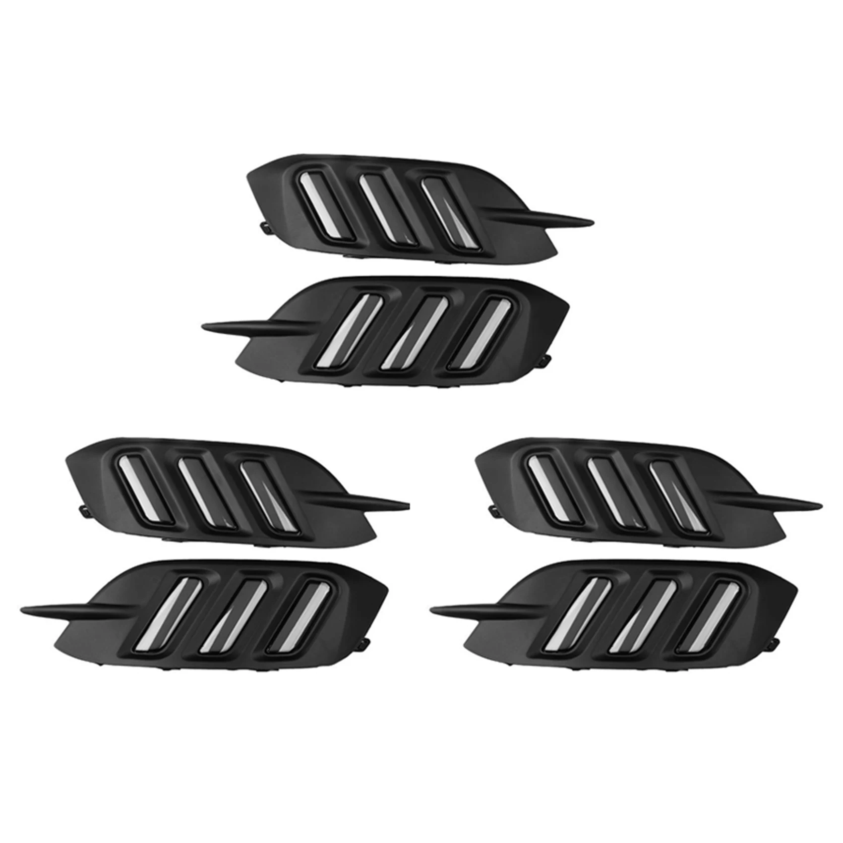 

Автомобильные светодиодные дневные ходовые огни 6X DRL, задний бампер, стоп-сигнал, задний фонарь, противотуманная фара для Honda Civic 10 поколения ...