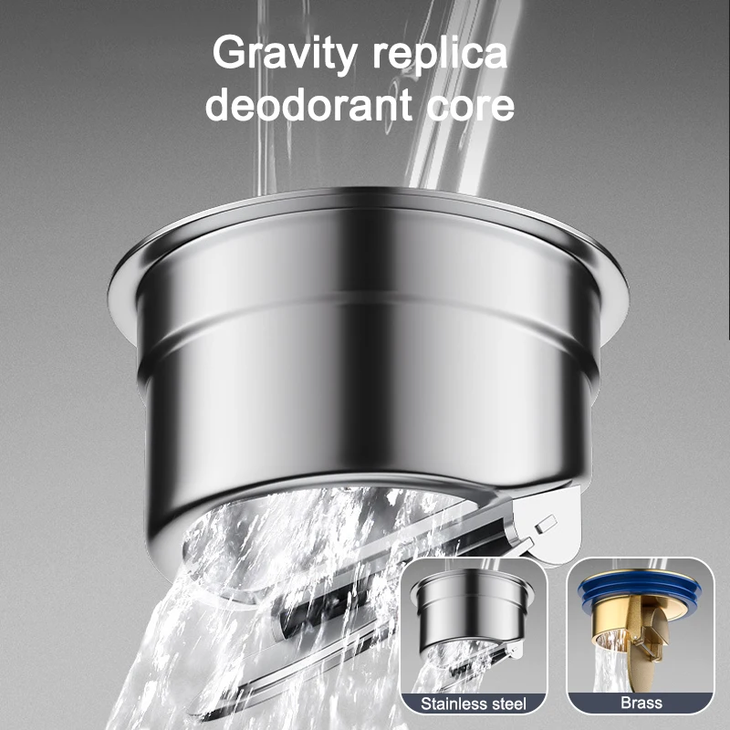 Сток в полу из нержавеющей стали анти-запах фильтр для слива пола ванной комнате