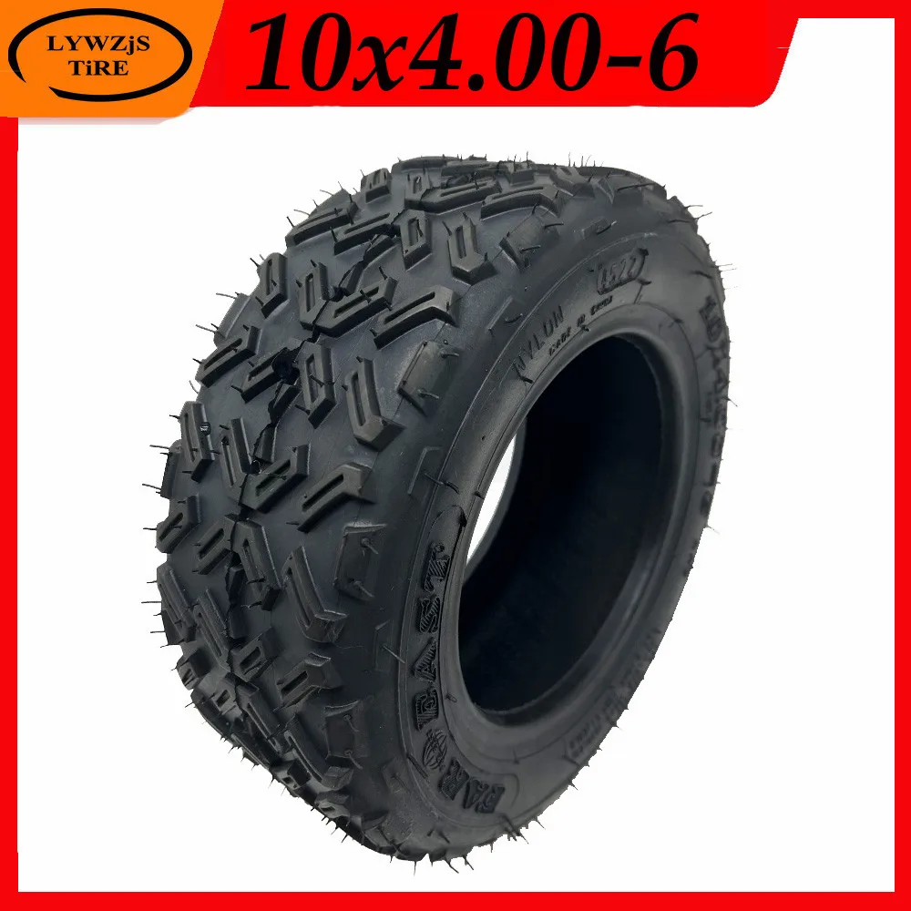

10x4.00-6 Tubeless Tire for Electric Scooter Wear-resistant Thickened Vacuum Tyre