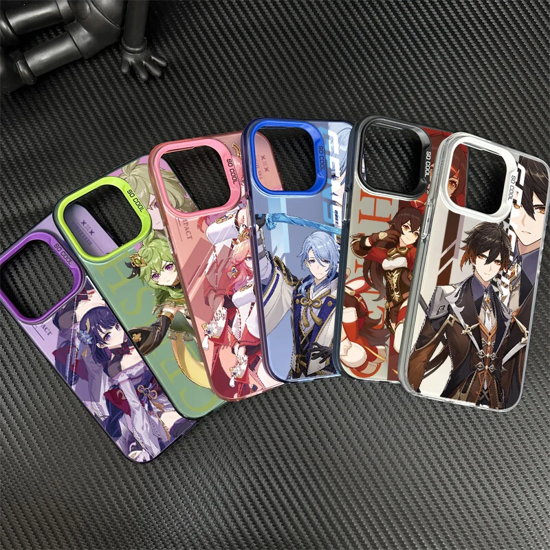 Чехол для телефона iPhone 15 11 14 13 Pro Max 12 Mini XR XS X линзы креативная оправа посеребренный