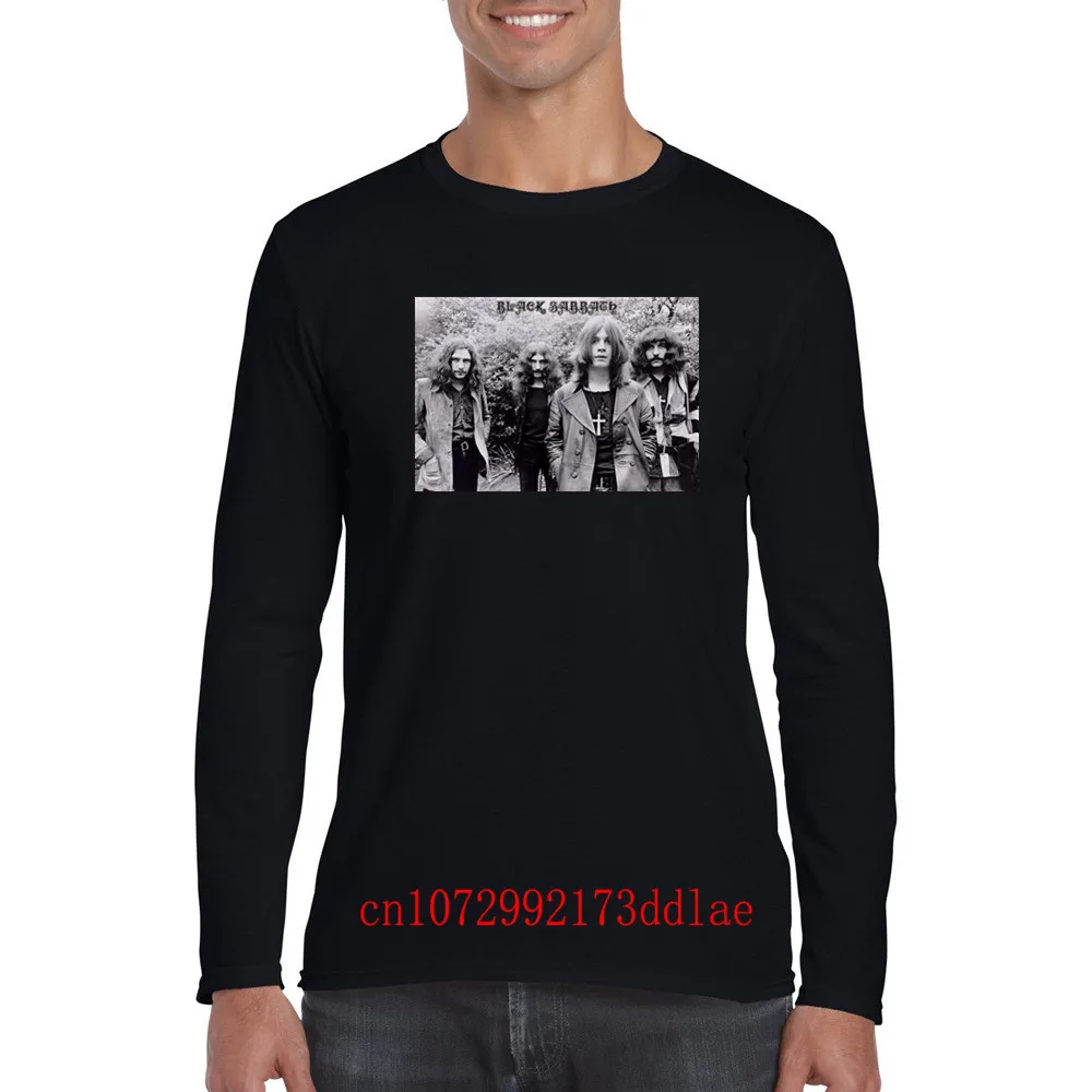 

Черная Мужская футболка Sabbath Group Shot black