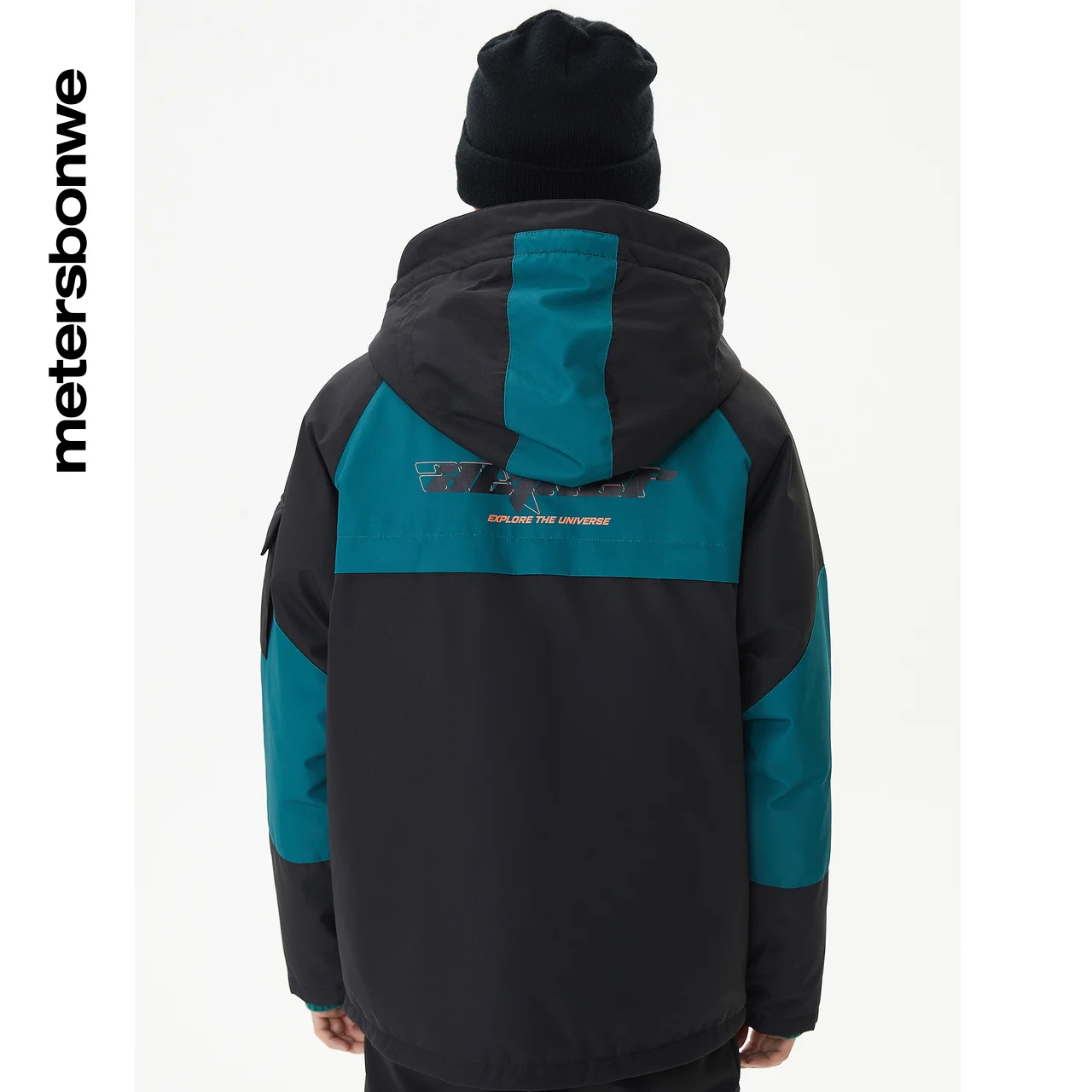 Metersbonwe Hooded Down Jacket Men Winter New Warm Long Down Coat Anti-snow Winter Jacket Fashion Outerwear Thick Winter Outcoat