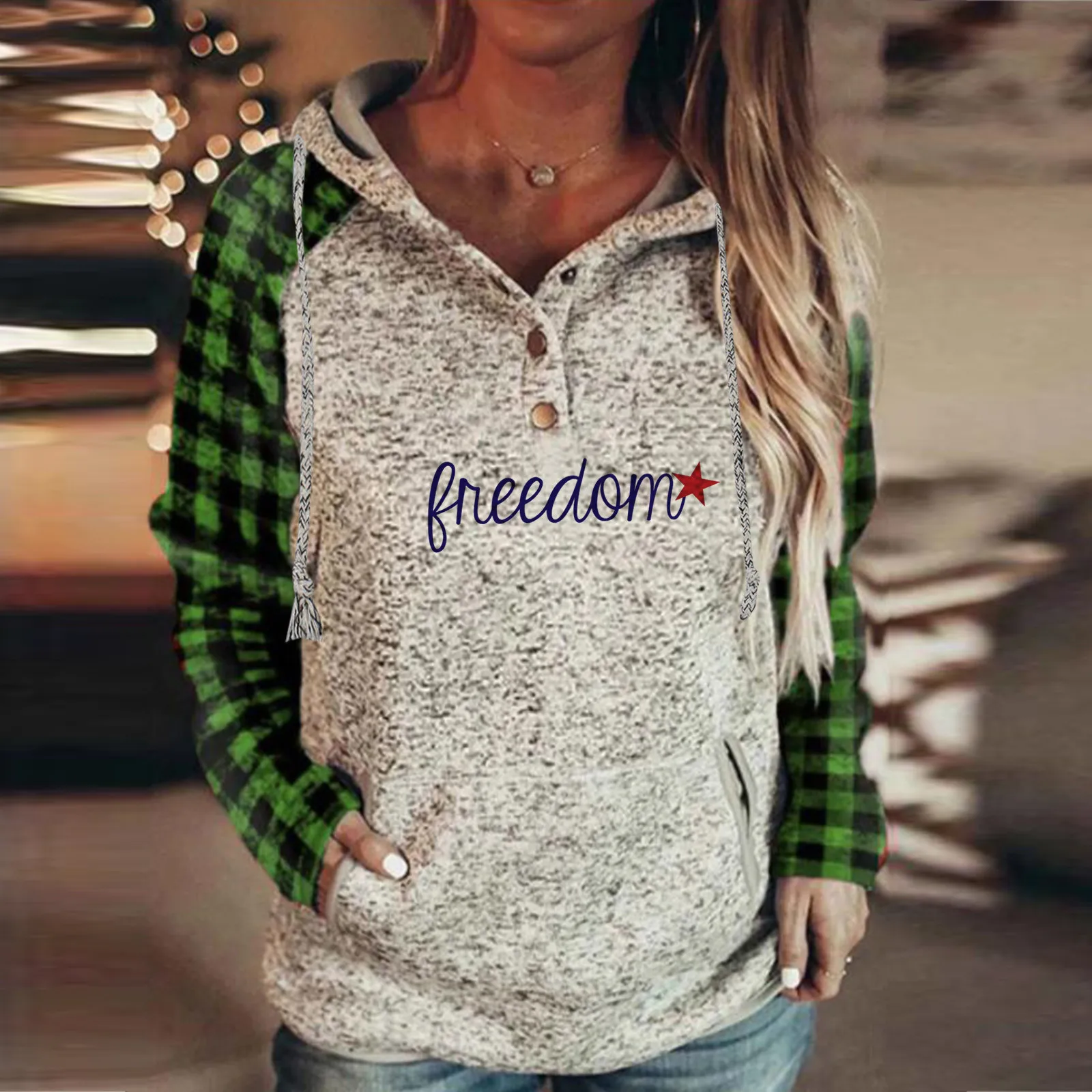 

One Tree Hoodies for Women Hooded Tops Women's Pullover Hoodies Tops Button Down Long One Tree Hoodies for Women Hooded Tops