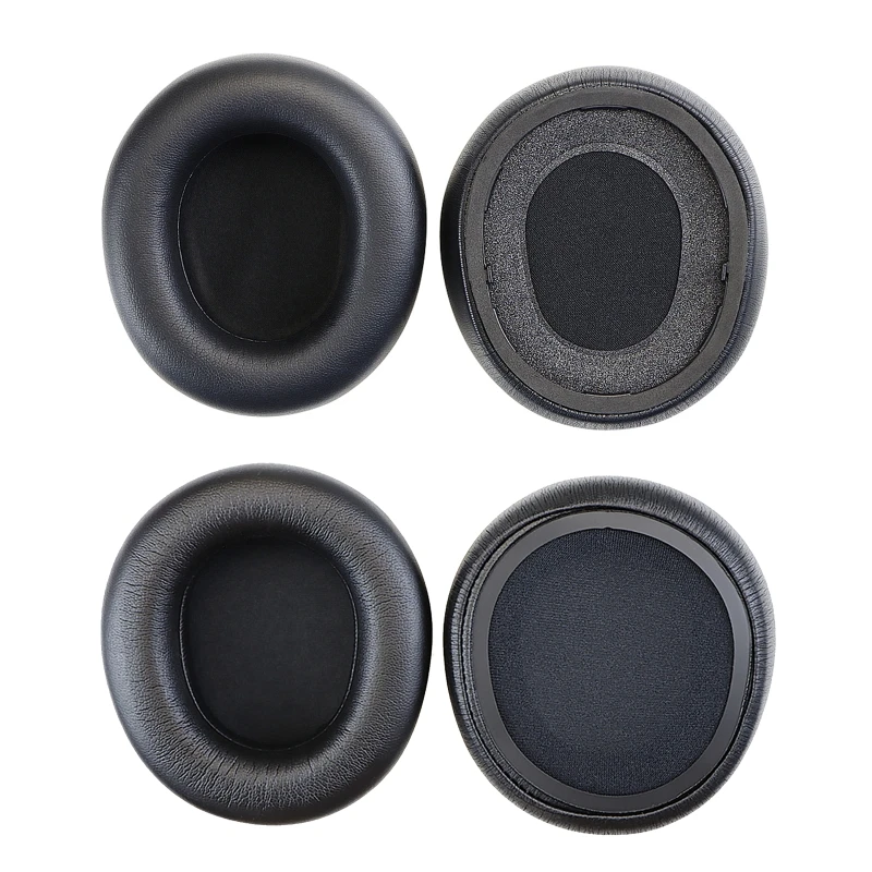

Soft Leather Headphone Earpads for Pro Headphone Thick Cushions Earphone Earpads with Buckle Sleeves