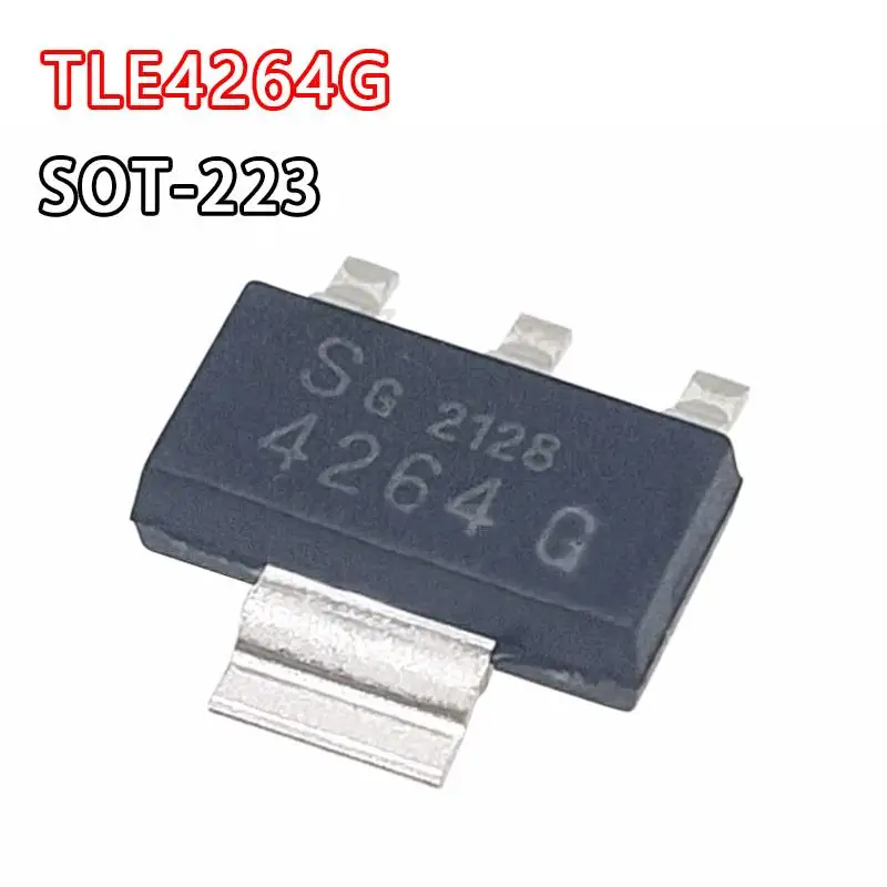 10 шт. TLE4264G TLE4266G SOT223 TLE4264 TLE4266 SOT-223 4264G SOT LDO низкий выпадающий регулятор чип транзистор