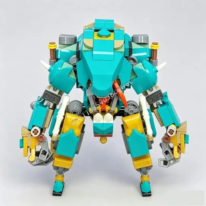 Фото НОВИНКА: Конструктор MOC «Научно-фантастический робот-воин» (393 детали) — развивающая игрушка-головоломка для самостоятельной сборки, креативный набор для творчества, подарок, строительные блоки №3