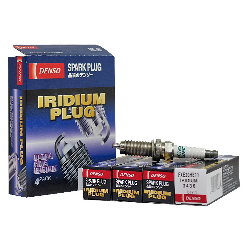 4 шт. FXE20HE11 свеча зажигания Denso 3436 для Nissan Altima 2.5 L33 X-TRAIL T32 Tiida C11 Versa Cube Juke Note Qashqai J10 Sentra