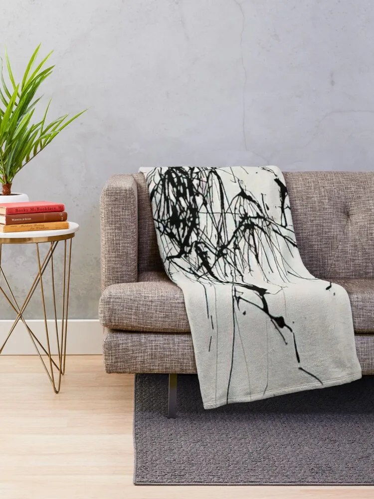 Brice Marden - Летний свиток # 8 Five Kinds of Hydra Trees-1986 Пледы для косплея в стиле аниме плед