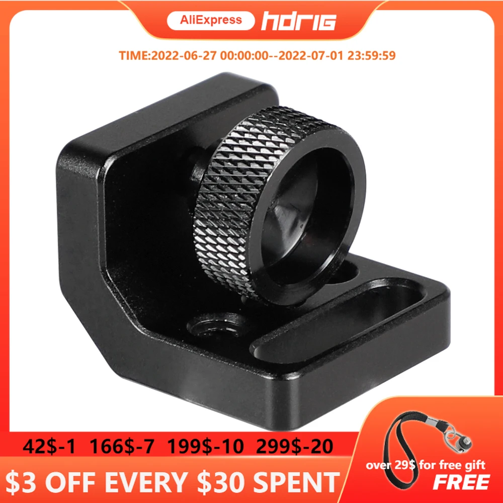 

HDRIG SmallHD 700 Series Camera Monitor Support Bracket Accessory With 1/4"-20 Thread Screw Monitor Cage Accessories