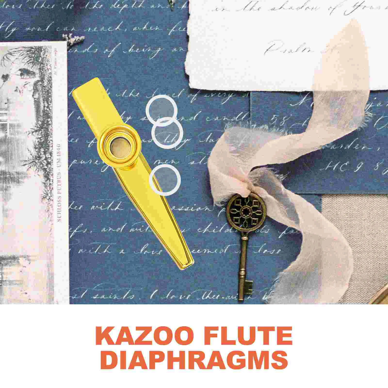 Пленка Dimo Kazoo принадлежности для инструментов детей детали флейты белая мембрана