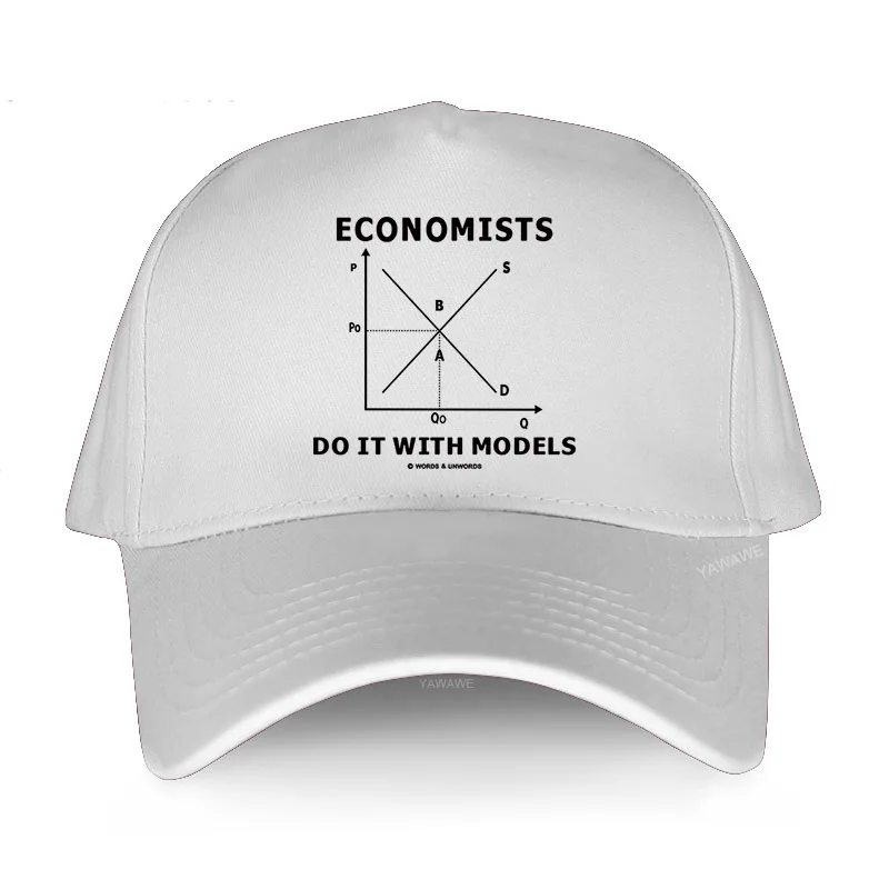 

Luxury Cap Fashion cotton sun hatvisor unisex Economists Do It With Models New Adjustable Hat Simple Style men baseball caps