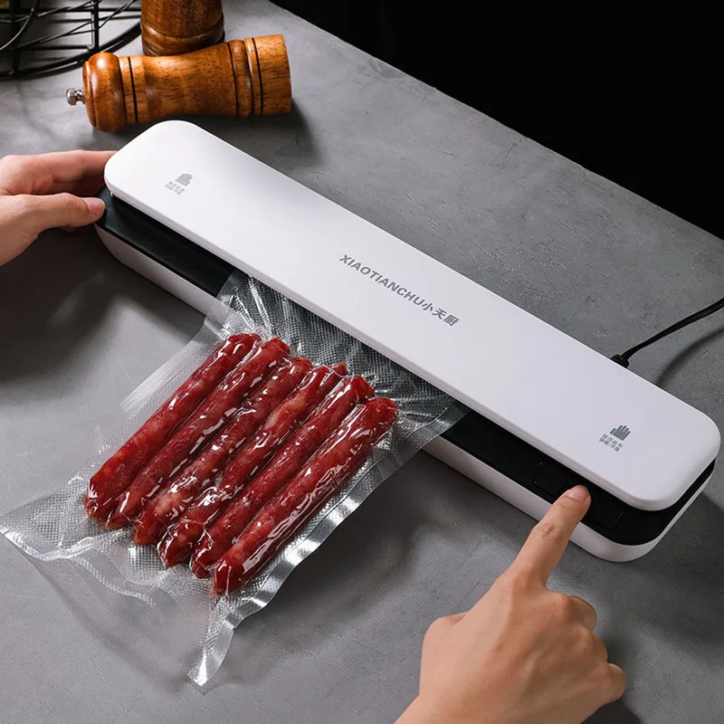 

Xiaomi Electric Vacuum Sealer Packaging Machine For Home Kitchen Including 10pcs Food Saver Bags Commercial Vacuum Food Sealing