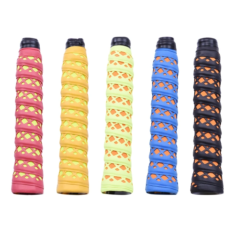 

Anti-slip Sweatband Badminton Grip Tennis Overgrip Sport Tape Windings Over for Fishing Rod Squash Padel Racket Tape