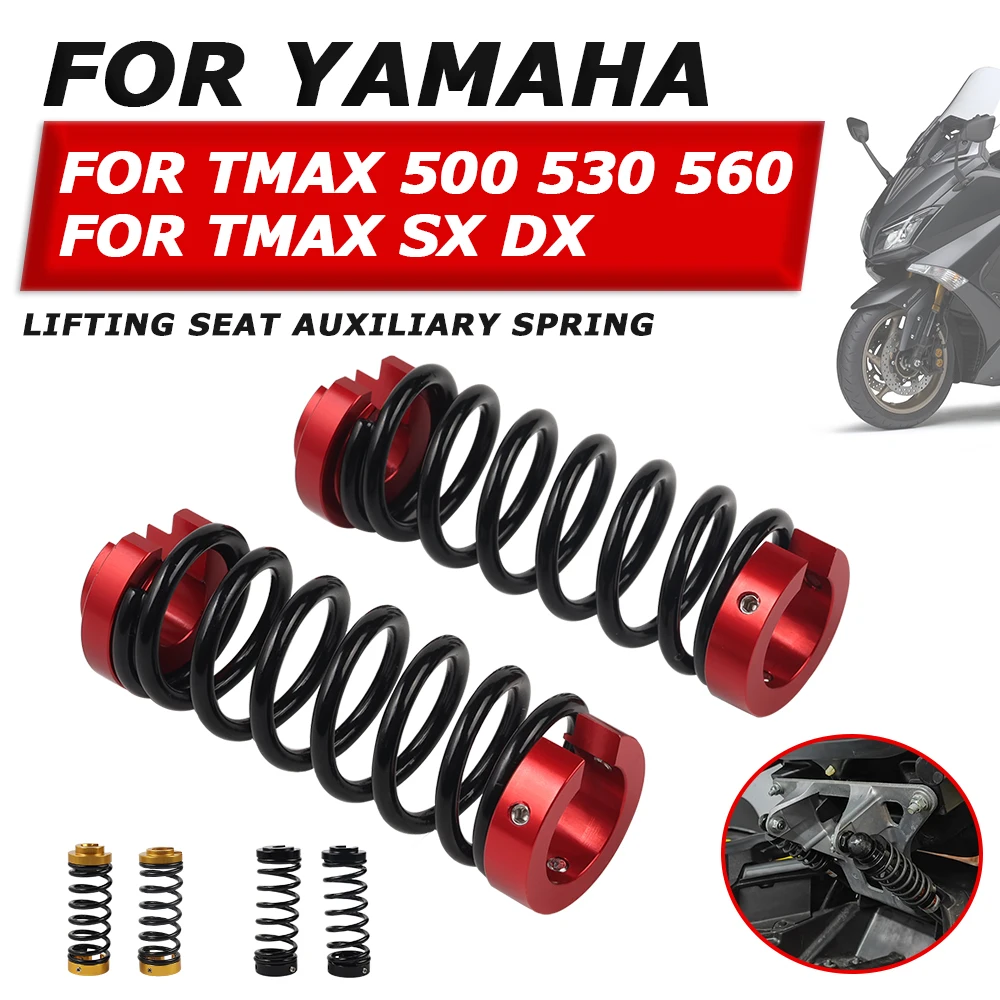 

Motorcycle Lift Seat Spring Auxiliary Spring For Yamaha TMAX530 TMAX 530 T-MAX 560 TMAX 500 SX DX Supports Shock Absorbers