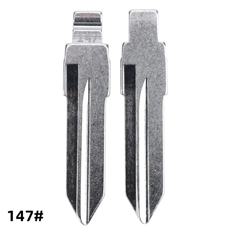 

5 шт. 147 # GT10 металлическая пустая необрезанная лезвие дистанционного ключа для Keydiy KD Xhorse VVDI JMD