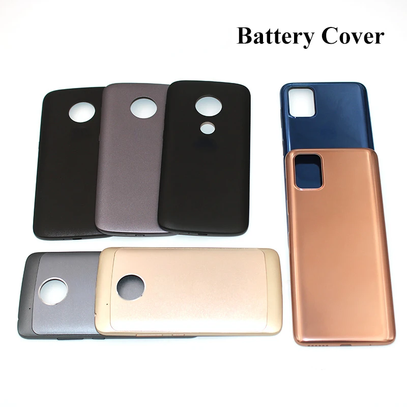 

For Motorola Moto E5 Play G5 XT1685 XT1672 G9 Plus G9+ Back Battery Cover Rear Door Glass Housing Case Replacement Part