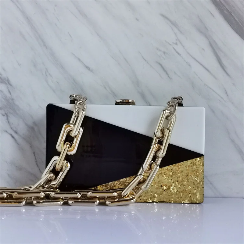 

Трехцветные вечерние сумки в стиле пэчворк, акриловый кошелек с блестками, сумка-клатч с геометрическим рисунком, женские сумочки, кошельки для свадьбы, вечеринки, выпускного