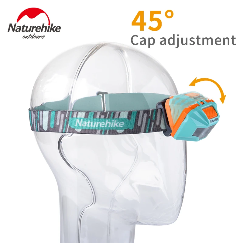 Naturehike Открытый светодиодный портативный налобный фонарь Koplamp 4-режимный