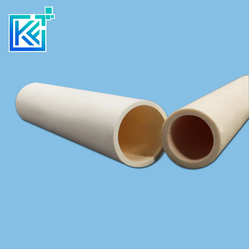 

99% alumina tube / furnace tube / OD**ID*L=60*50*500mm / ceramic tube / vacuum furnace tube