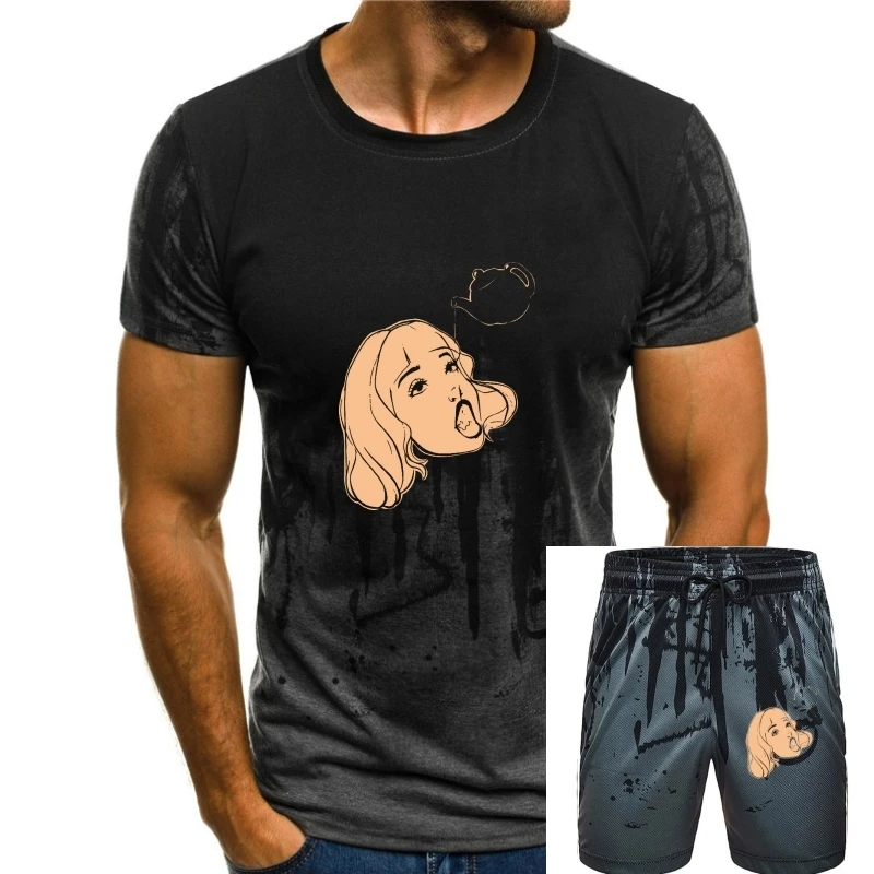

Ahegao face t-shirt design men t shirt